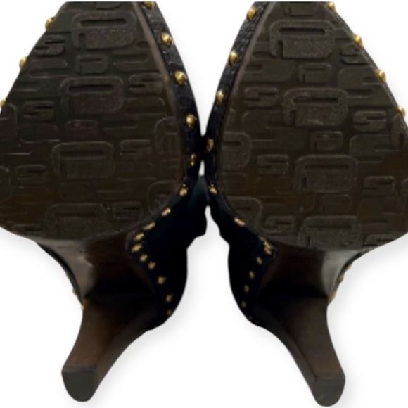 Sergio Rossi Over-the-Knee Boots Black Suede Leather - Picture 14 of 14